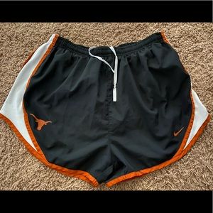 University of Texas UT Nike Running Shorts